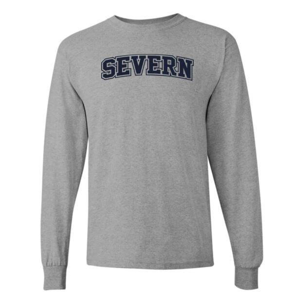 Gildan Unisex Severn Printed Long Sleeve Thumbnail