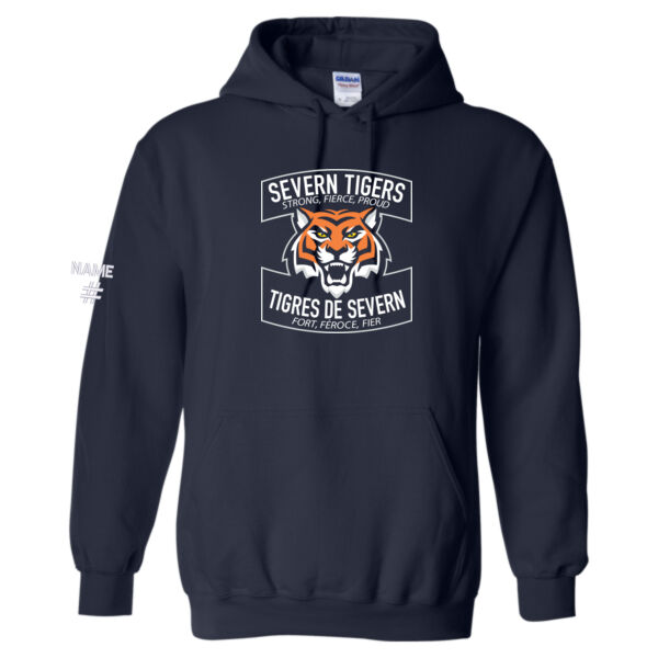 Gildan Unisex Tiger Printed Hoodie Thumbnail