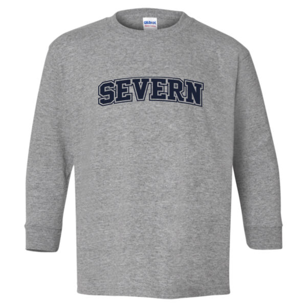 Gildan Youth Severn Printed Long Sleeve Thumbnail