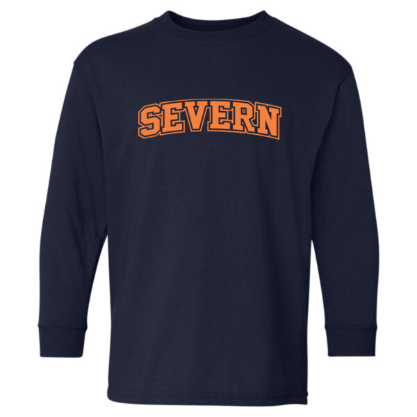 Gildan Youth Severn Printed Long Sleeve Thumbnail