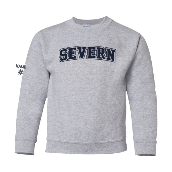 Gildan Youth Severn Printed Crewneck Thumbnail