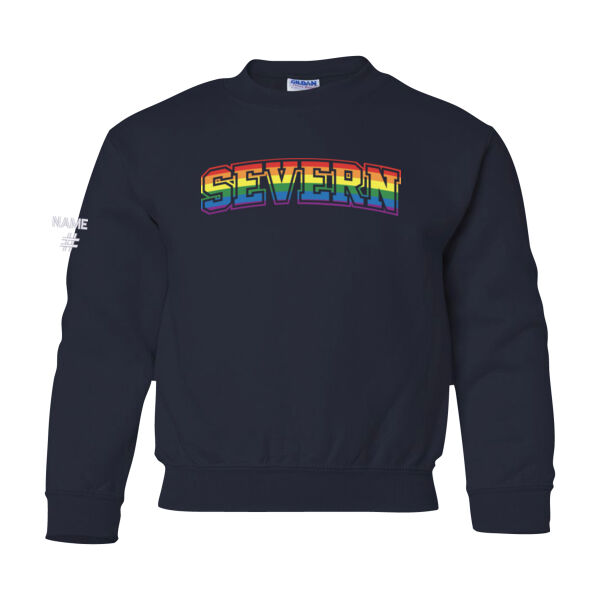 Gildan Youth Pride Printed Crewneck Thumbnail