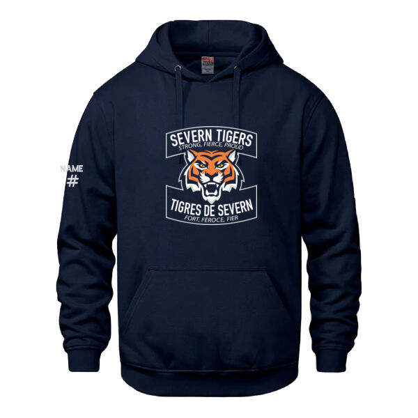 Vault Unisex Tiger Printed Hoodie  Thumbnail
